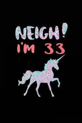 Book cover for NEIGH! I'm 33