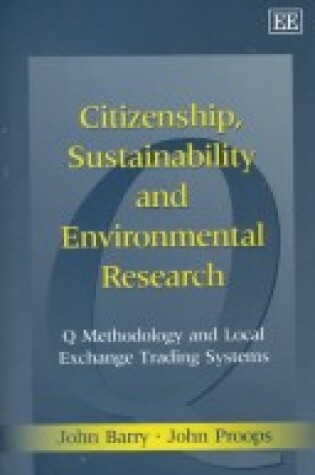 Cover of Citizenship, Sustainability and Environmental Research