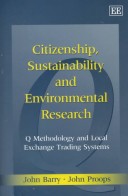 Book cover for Citizenship, Sustainability and Environmental Research