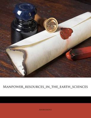 Cover of Manpower_resources_in_the_earth_sciences
