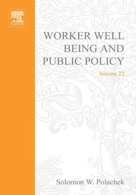 Book cover for Worker Well-Being and Public Policy