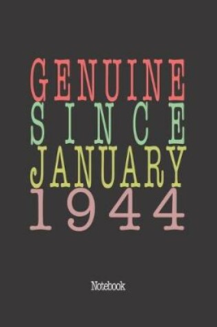 Cover of Genuine Since January 1944