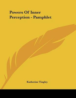 Book cover for Powers of Inner Perception - Pamphlet