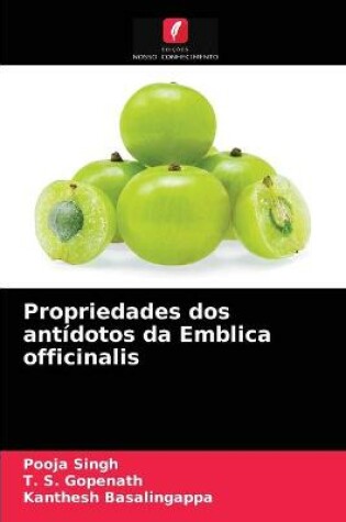 Cover of Propriedades dos antídotos da Emblica officinalis