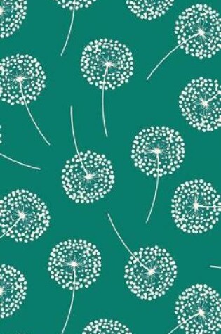 Cover of Bullet Journal Dandelions in Green