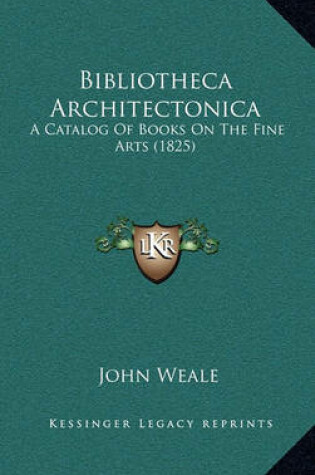 Cover of Bibliotheca Architectonica