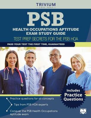 Book cover for PSB Health Occupations Aptitude Exam Study Guide