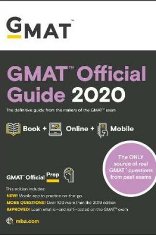 Cover of GMAT Official Guide 2020