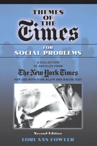 Cover of Themes of the Times for Social Problems (Valuepack Item Only)