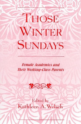 Book cover for Those Winter Sundays