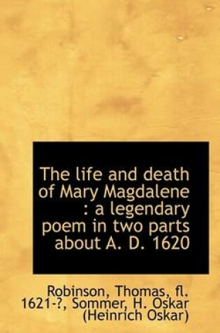 Cover of The Life and Death of Mary Magdalene