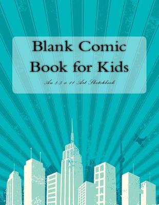 Book cover for Blank Comic Book for Kids