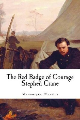 Cover of The Red Badge of Courage (Large Print - Mnemosyne Classics)