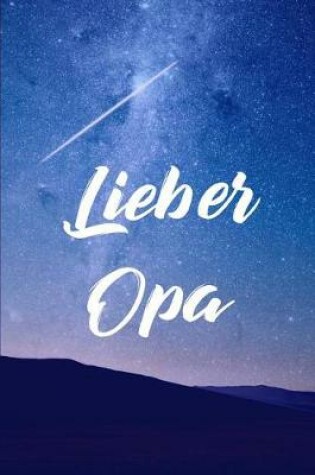 Cover of Lieber Opa