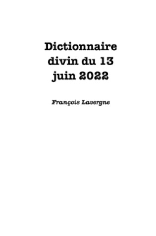 Cover of Le dictionnaire divin