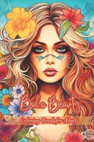 Cover of Boho Beauty Coloring Book for Adults
