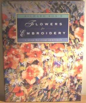 Book cover for Richard Box's Flowers for Embroidery