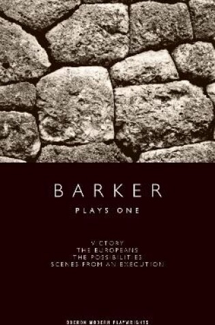 Cover of Barker: Plays One