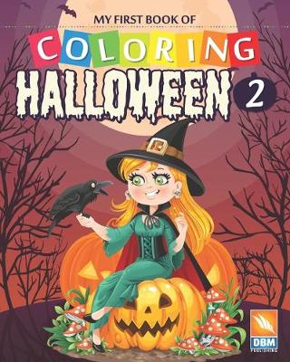 Book cover for My first book of coloring - Halloween 2
