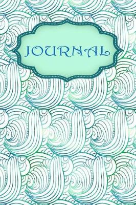 Book cover for Green Wavy Vibrant Journal