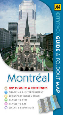 Book cover for AA CityPack Montreal