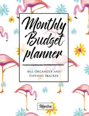 Book cover for Monthly Budget Planner