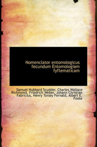 Cover of Nomenclator Entomologicus Fecundum Entomologiam Fyftematicam