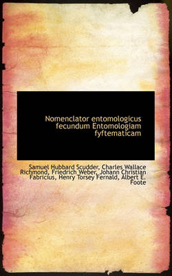 Book cover for Nomenclator Entomologicus Fecundum Entomologiam Fyftematicam