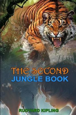 Book cover for The Second Jungle Book by Rudyard Kipling