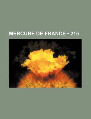 Book cover for Mercure de France (215)