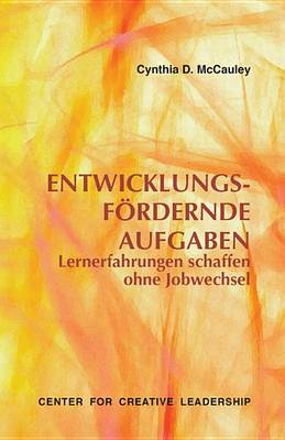 Book cover for Entwicklungsfordernde Aufgaben