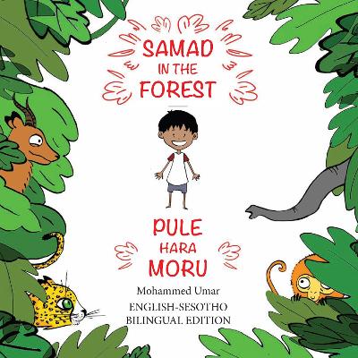 Book cover for Samad in the Forest (English - Sesotho Bilingual Edition)