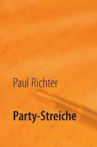 Cover of Party-Streiche