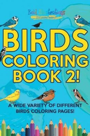 Cover of Birds Coloring Book 2!