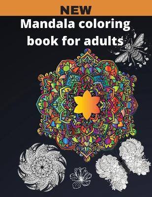 Book cover for Mandala Coloring Book for Adults