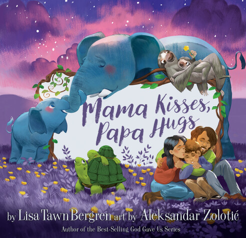 Book cover for Mama Kisses, Papa Hugs