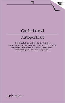 Book cover for Carla Lonzi