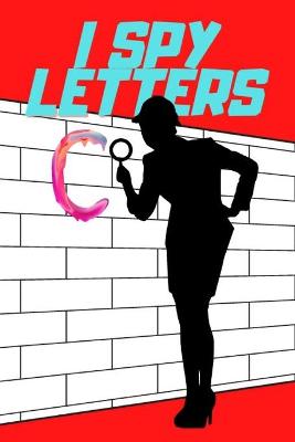 Book cover for I spy letters