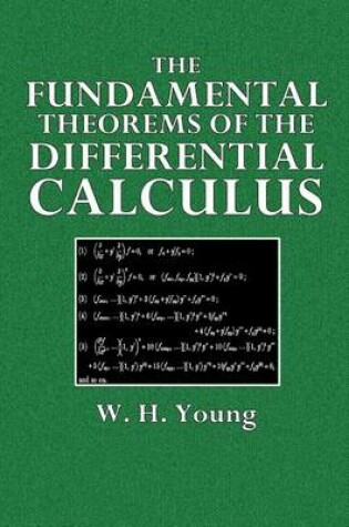 Cover of The Fundamental Theorems of the Differential Calculus