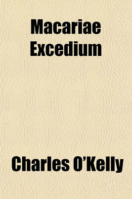 Book cover for Macariae Excedium