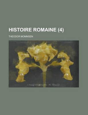 Book cover for Histoire Romaine (4)