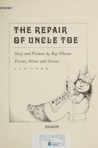 Cover of The Repair of Uncle Toe