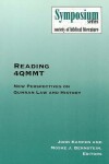 Book cover for Reading 4QMMT