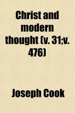 Cover of Christ and Modern Thought Volume 31;v. 476