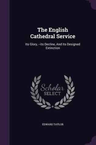 Cover of The English Cathedral Service