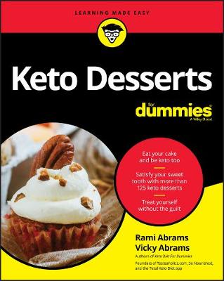 Book cover for Keto Desserts For Dummies