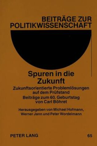 Cover of Spuren in Die Zukunft