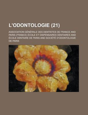 Book cover for L'Odontologie (21 )