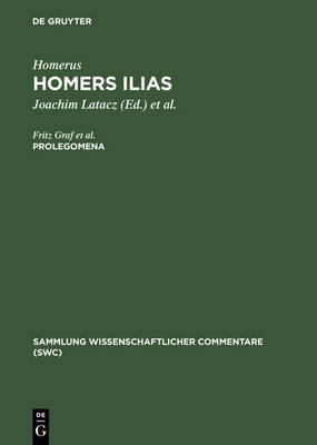 Book cover for Homers Ilias, Prolegomena