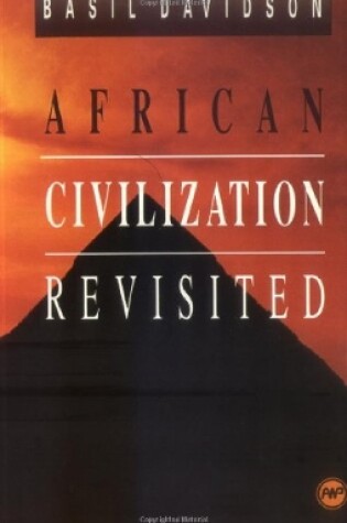 Cover of African Civilisation Revisited